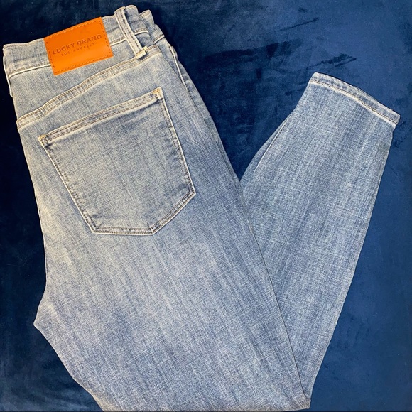 NWT Lucky Brand High Rise Skinny Bridgette Crop Jeans - Picture 4 of 6